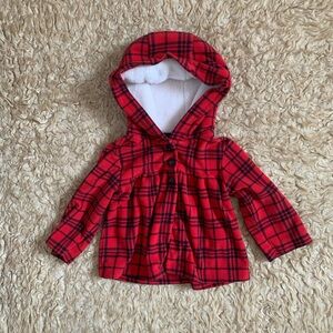 ✨ (5 for $20) Carter's Plaid Hoodie